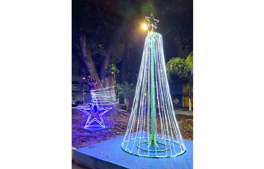 Decoração de Natal coletiva